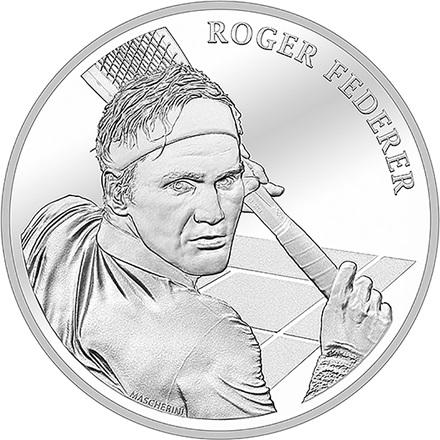 Immagine prodotto Swissmint Argento Roger Federer - 20 g (835, 2021)