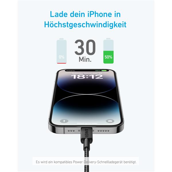Image du produit Anker 322 (0.90 m, USB 3.1)