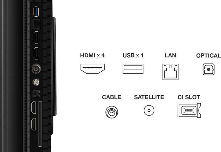 Produktbild TCL 65P8K (65", QLED, 4K, 2025)