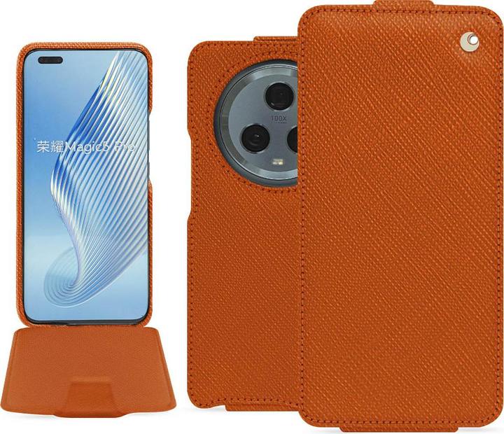 Image du produit Noreve Coque à rabat vertical en cuir (Honor Magic5 Pro)