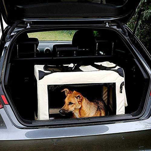 Produktbild Dibea Hundetransportbox (Hund, Waschbar, Atmungsaktiv, Abschliessbar, Faltbar)