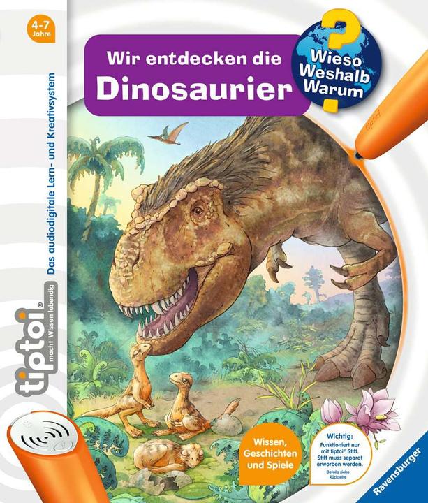 tiptoi Wir entdecken die Dinosaurier (Deutsch, Inka Friese, 2021)