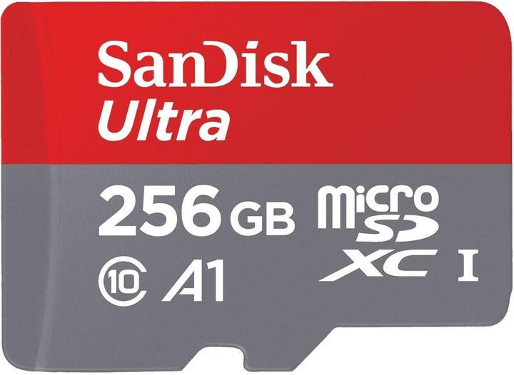 SanDisk Ultra microSD A1 (256 GB, microSDXC, UHS-I)