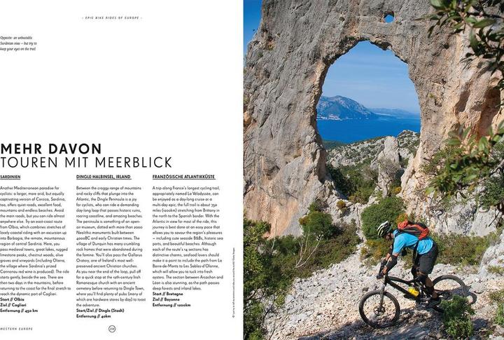 Actual product image Legendäre Radtouren in Europa (German, The Lonely Planet, 2024)