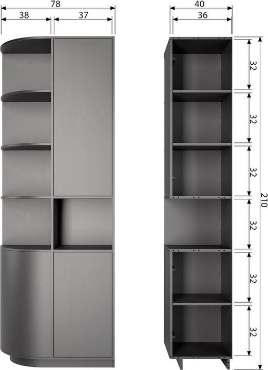 Actual product image Woood Finca (210 x 78 x 40 cm)