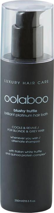 Image du produit oolaboo blushy truffle - platinum hair bath (250 ml, Shampoing liquide)