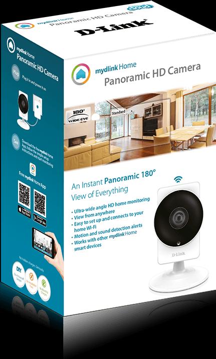 Produktbild D-Link DCS-8200LH Panoramic HD (1280 x 720 Pixels)