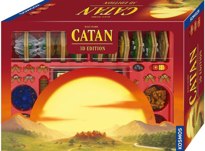 Actual product image Kosmos FKS6822620 - Catan - 3D Edition, board game, for 3-4 players, ages 10+ (DE edition) (German)