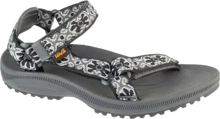 Actual product image Teva W WINSTED Dames Sandalen - ARCHIVE FLORAL BLACK/ GREY (36)