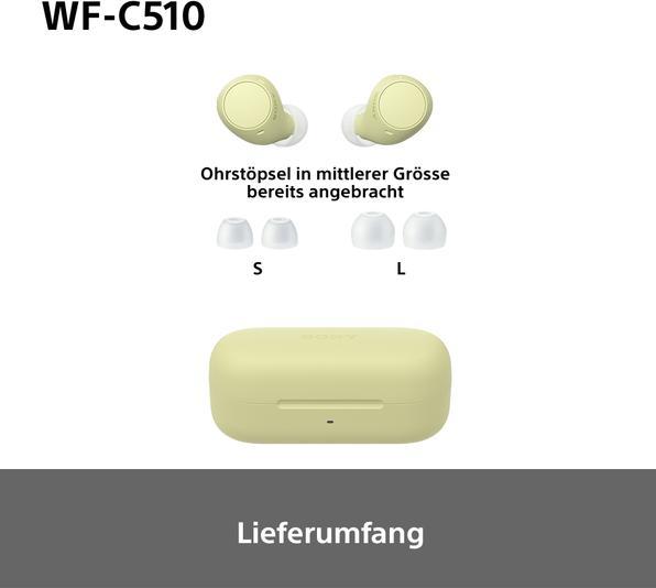 Immagine prodotto Sony WF-C510 (Nessuna soppressione del rumore, 11 h, Senza fili)