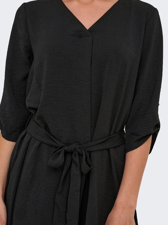 Produktbild JdY Normal geschnitten V-Ausschnitt Voluminöser Armschnitt Kurzes Kleid Kleid (S)