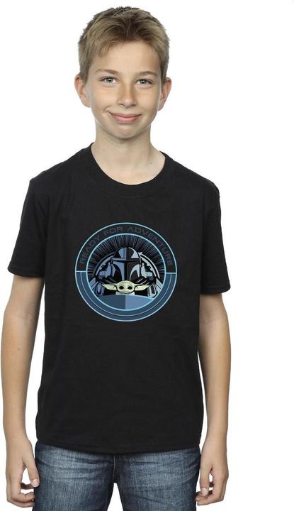 Immagine prodotto Star Wars The Mandalorian Grogu Ready For Adventure Maglietta Ragazzi (140, 146)