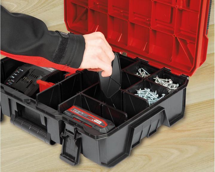 Produktbild Einhell Systemkoffer Kunststofffächer Set
