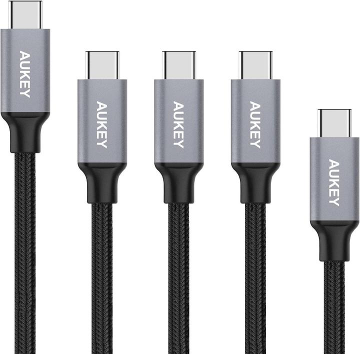 Aukey USB A – USB C 5er Pack (2 m, USB 3.0)