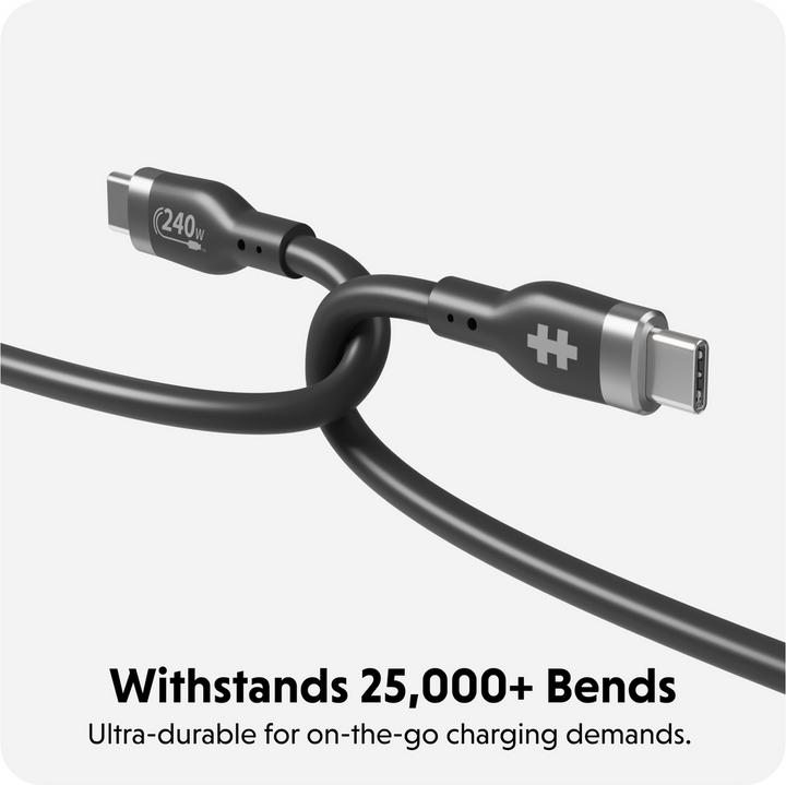 Produktbild Targus 2M Silicone 240W USB-C Charging Cable - (2 m, USB 2.0)