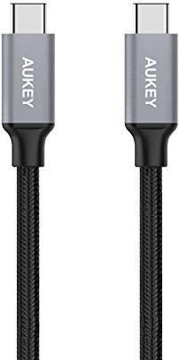 Actual product image Aukey USB Type-C Nylon (2 m, USB 2.0, 60 W)