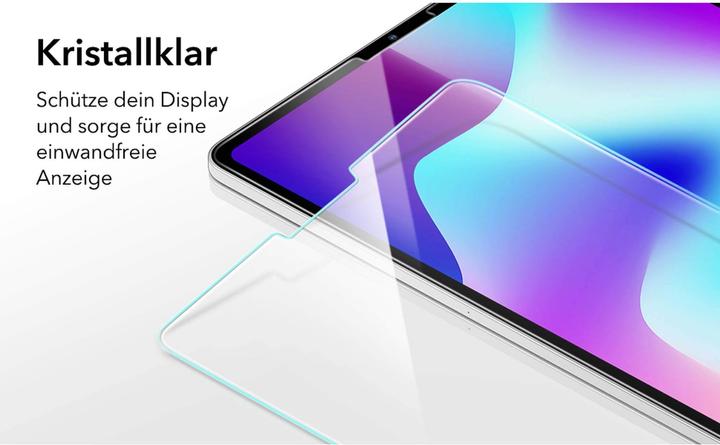 Actual product image ESR Tempered glass display protection (1 Piece, iPad Pro 12.9 2020 (4. Gen), iPad Pro 12.9 2022 (6th Gen), iPad Pro 12.9 2021 (5th Gen), iPad Pro 12.9 2018 (3. Gen))