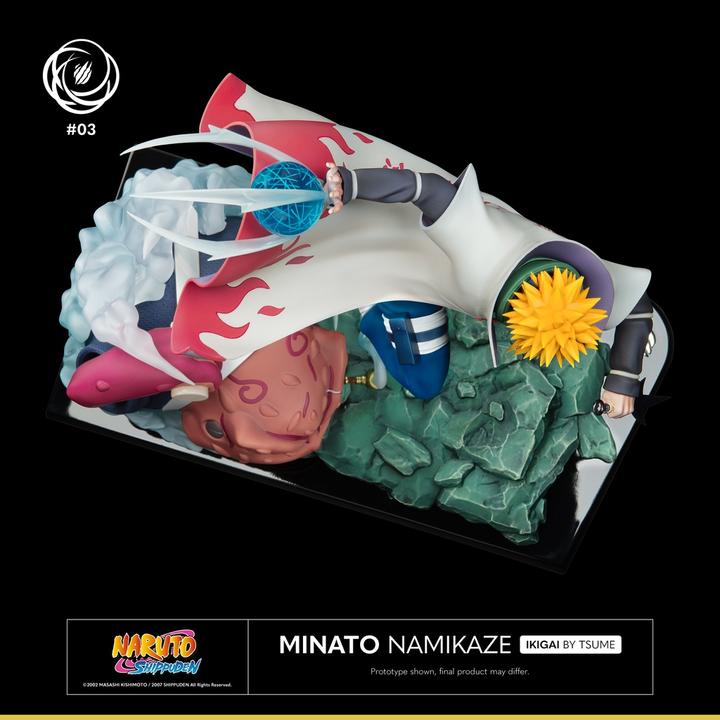 Actual product image Tsume Naruto Shippuden "Minato Namikaze" Ikigai 1/6 Statue
