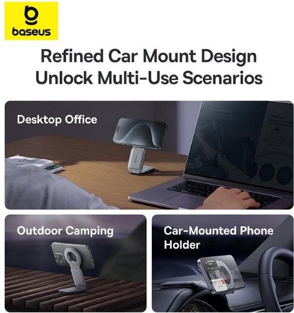 Immagine prodotto Baseus Supporto magnetico per auto della serie PrimeTrip