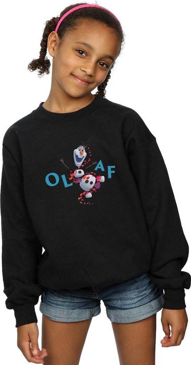 Immagine prodotto Disney Frozen 2 Olaf Leaf Jump Felpa Ragazze (152, 158)