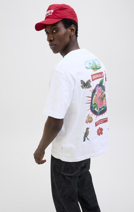 Produktbild Jack & Jones Gedruckt Rundhalsausschnitt T-shirt T-shirt (XXL)