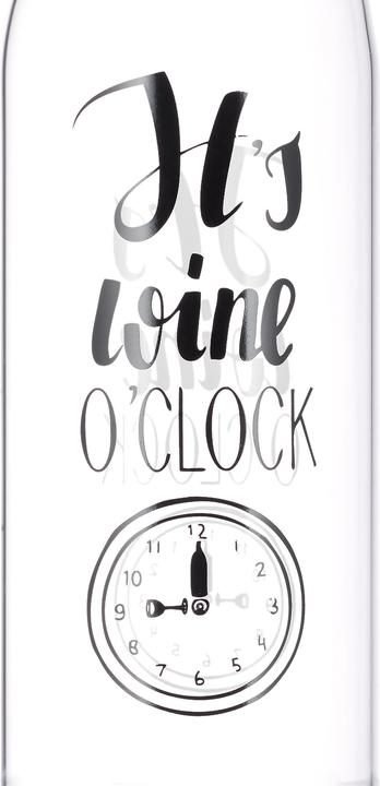 Actual product image Relaxdays Wine Bottle 750 ml (75 cl, 1 Glasses, Red wine glasses)
