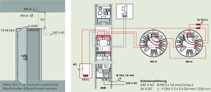 Produktbild Dormakaba Gleitschiene mit Hebel G-EMR XEA (Zimmertür, Eingangstür, Holztür, Balkontür, Indoor)