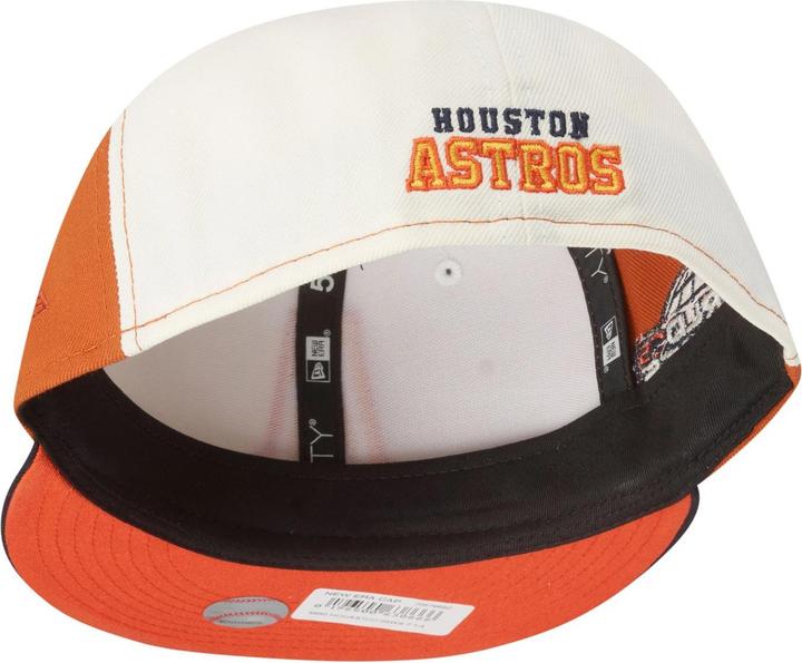 Produktbild New Era 59Fifty Cap - LIGATURE Houston Astros chrome - 7 1/8 (7 1/8)
