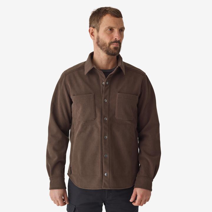 Solognac Outdoorhemd 500 Velours braun (L)