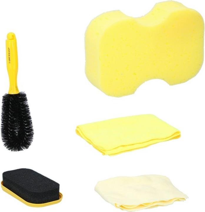Image du produit Dunlop Kit de nettoyage pour voiture 5 pièces