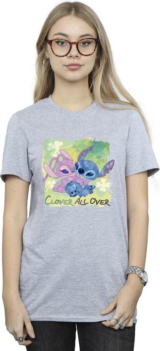 Image du produit Disney - T-shirt LILO AND STITCH ST PATRICK'S DAY CLOVER - Femme (XL)