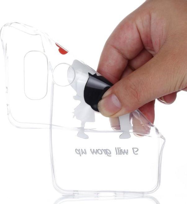 Actual product image MU Style TPU softcase cover with pattern (G6)