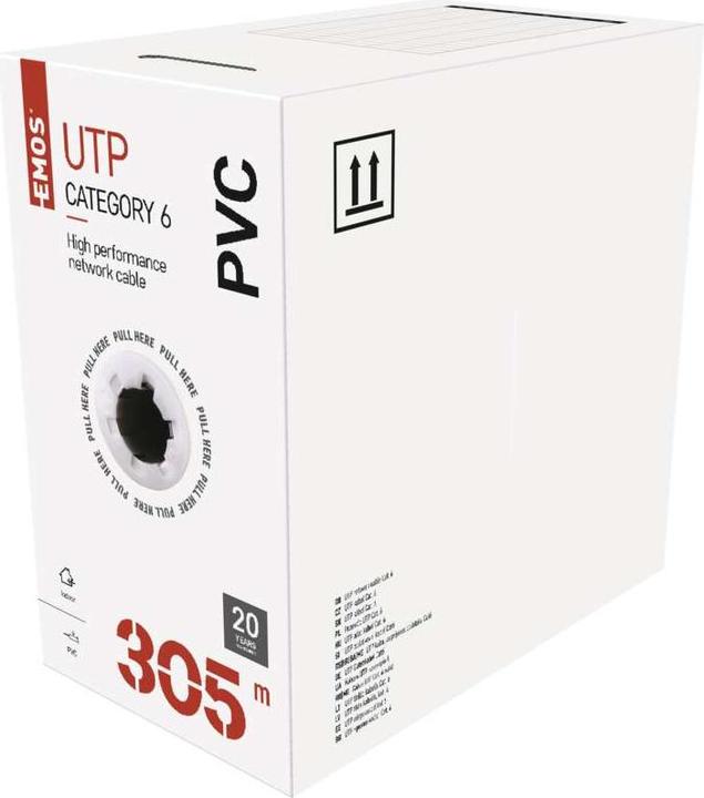 Immagine prodotto Emos Cavo dati UTP CAT 6, 305m (CAT6, 305 m)