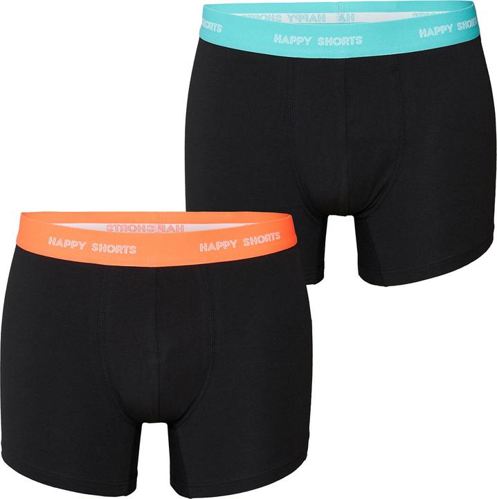 Happy shorts Retro Boxer Jersey (M, 2er Pack)