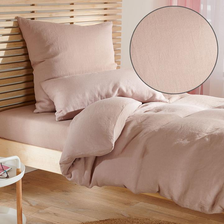 Produktbild Traumschlaf Uni-Leinen (Bettwäsche Set, 240 x 220 cm, 80 x 80 cm)