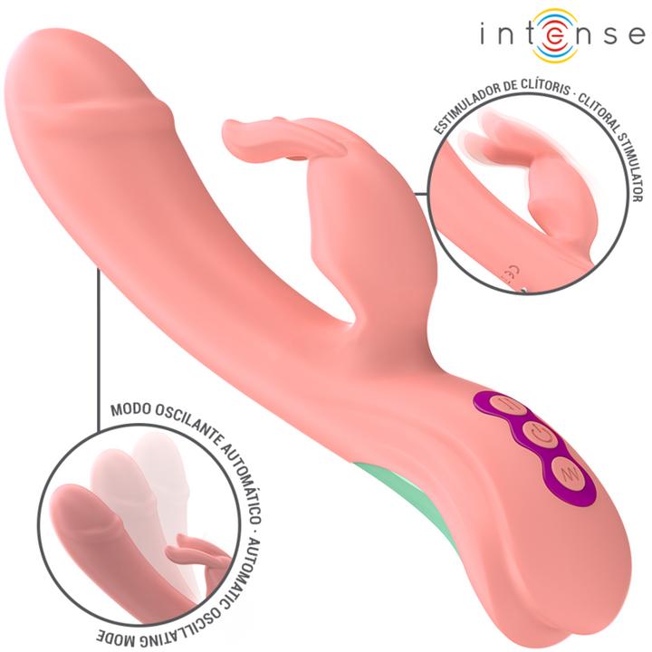 Actual product image Intense Rachel Rabbit Vibrator 5 Vibrations Pink
