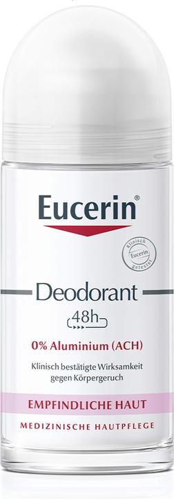 Eucerin Deodorant 48h Roll-on für empfindliche Haut, 50 ml Lösung (Roll-on, 50 ml)