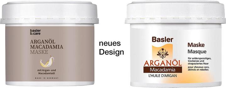Actual product image Basler Argan oil macadamia mask (500 ml)