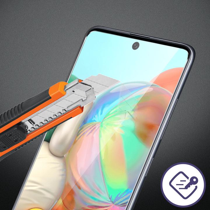 Produktbild Imak Bildschirmschutz, Full Cover Displayschutzfolie (1 Stück, Samsung Galaxy A71)