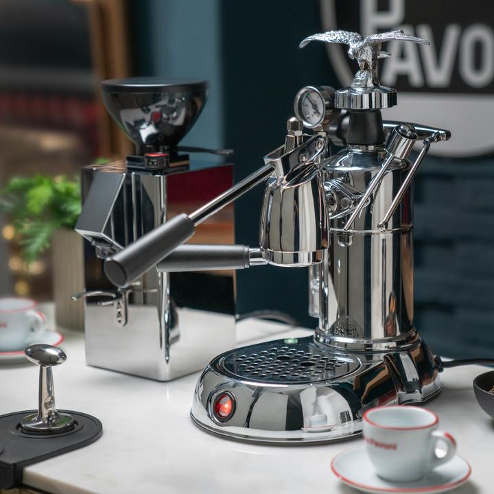 Produktbild La Pavoni LPLMLN01EU Kaffeemaschine mit Hebel, Stainless Steel