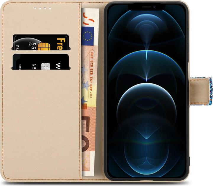 Image du produit Cadorabo Pochette Book avec impression (Apple iPhone 13 Pro Max)