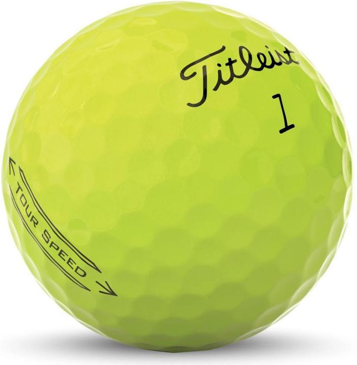 Actual product image Titleist Tour Speed yellow (22)