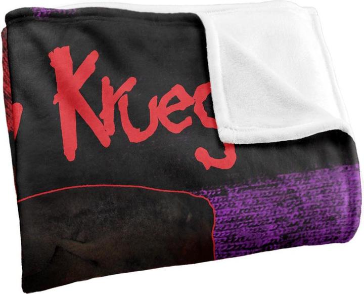 Actual product image Dick Smith Headshot Freddy Krueger Blanket (152 x 127 cm)