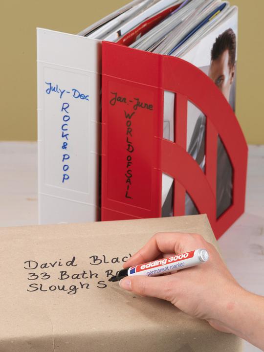 Actual product image Edding Permanent Marker 3000 (Dark brown, 1.50 mm, 1 x)