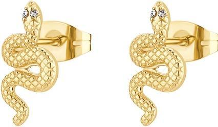 Immagine prodotto Brosway BHKE195 Women's Earrings with Snake Symbol Stainless Steel CHAKRA Collection 10mm (Acciaio inossidabile)