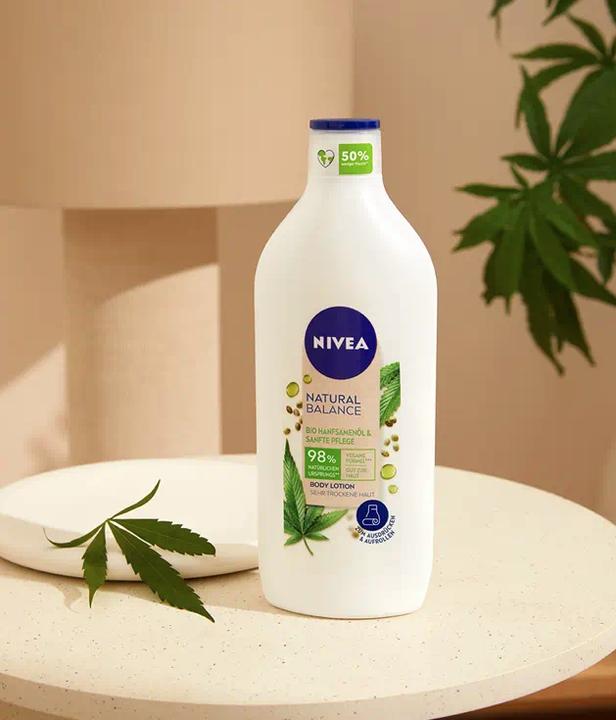 Produktbild NIVEA Natural Balance Bio Hanfsamenöl (Körpercreme, 350 ml)