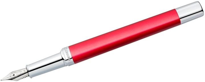 Actual product image Staedtler Fountain pen triplus M, refillable (Red, 1 x)