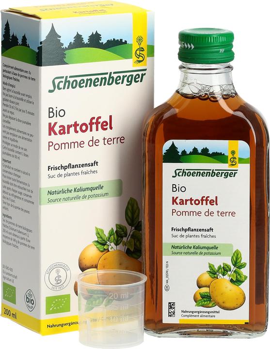 Produktbild Schönenberger Kartoffel naturreiner Frischpflanzensaft Bio Saft (1 Stück, Flüssigkeit, 429 g)