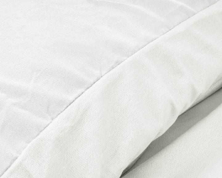 Actual product image Sleeptime Duvet cover velvet plain (Duvet cover, 200 x 220 cm)