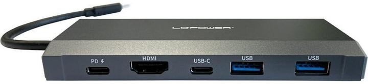 Immagine prodotto LC-Power HUB-C-MULTI-7-M2 Hub USB-C/M2 SSD M.2 al dettaglio (USB-C, 5 Porti)